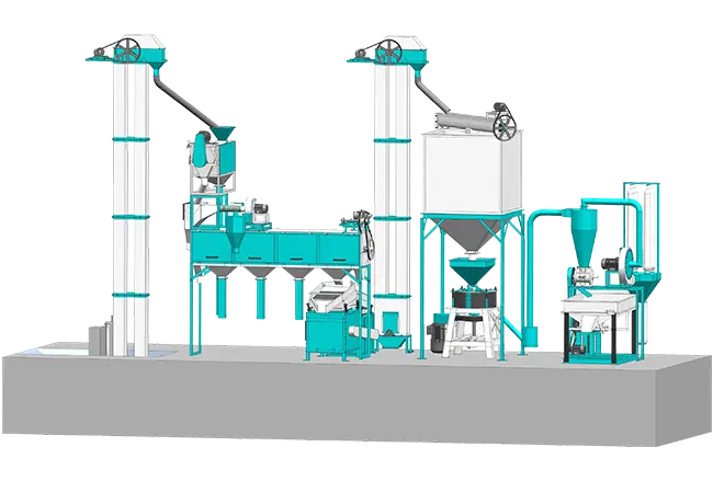 Automatic Atta Chakki Plant