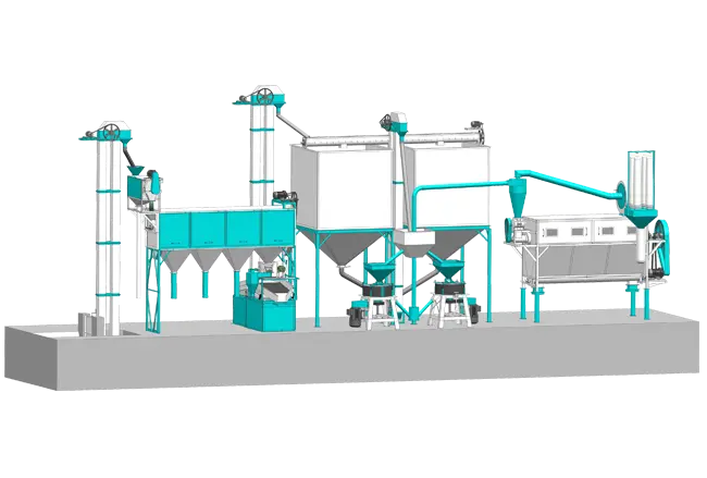 Industrial Flour Mill Plant