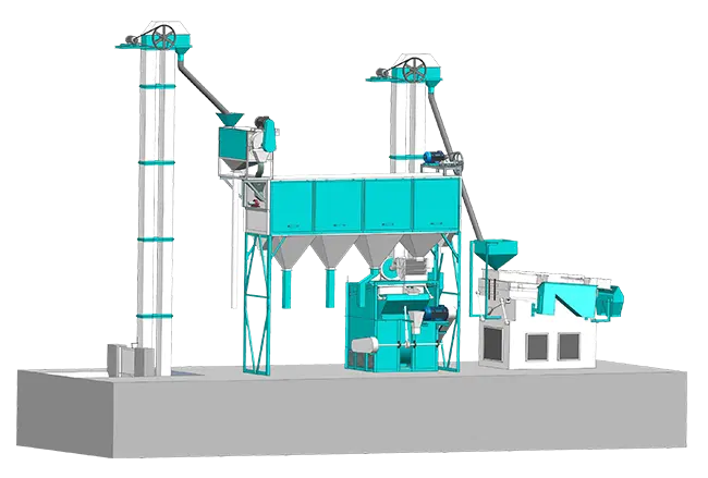 Multi Grain Cleaning Plant