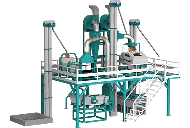 Fully Automatic Grain Cleaning and Grading Plant